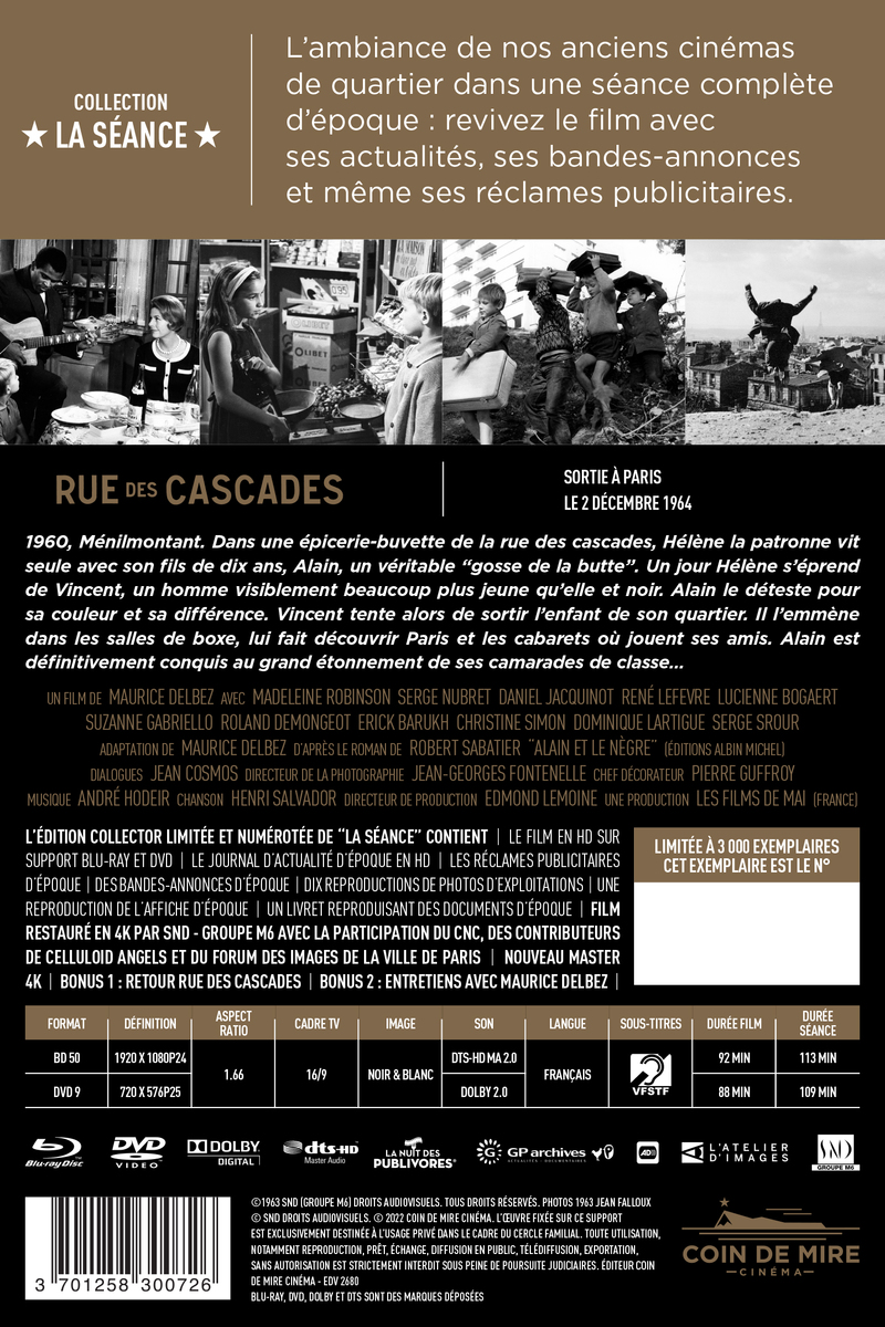 Rue des Cascades (Un Gosse de la Butte)