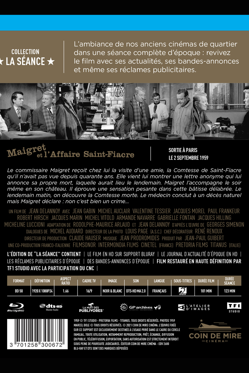 Maigret et l'Affaire Saint-Fiacre