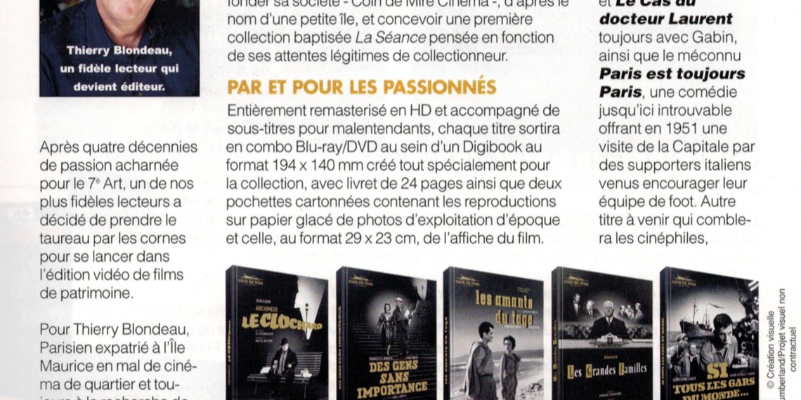 La première séance 